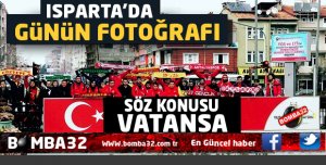 ISPARTA'DA GÜNÜN FOTOĞRAFI ! 