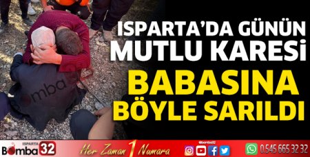 Isparta'da günün mutlu karesi