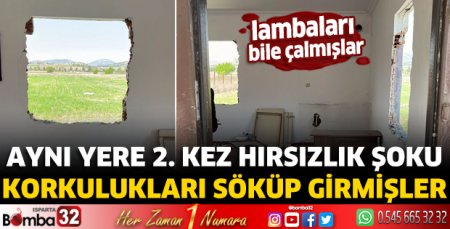 Isparta'da hırsızlığın böylesi pes dedirtti