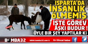 ISPARTA'DA İNSANLIK ÖLMEMİŞ DEDİRTEN OLAY 