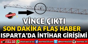 ISPARTA'DA İNTİHAR GİRİŞİMİ