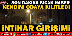 ISPARTADA İNTİHAR GİRİŞİMİ