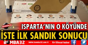 ISPARTA'DA İŞTE İLK AÇILAN SANDIK