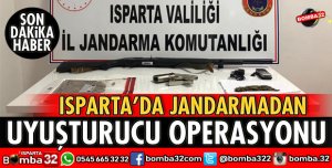 ISPARTA'DA JANDARMADAN OPERASYON
