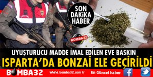 ISPARTA'DA JANDARMADAN UYUŞTURUCU OPERASYONU