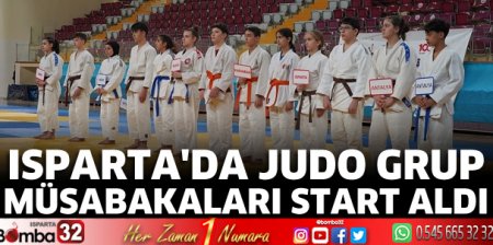 Isparta'da Judo Grup Müsabakaları start aldı 