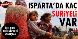 ISPARTA'DA KAÇ SURİYELİ VAR?
