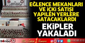 Isparta'da kaçak alkol operasyonu
