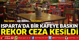 ISPARTA'DA KAFEYE BASKIN YAPILDI