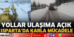 Isparta'da kar etkisini artırdı