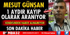 ISPARTA'DA KAYIP ARANIYOR
