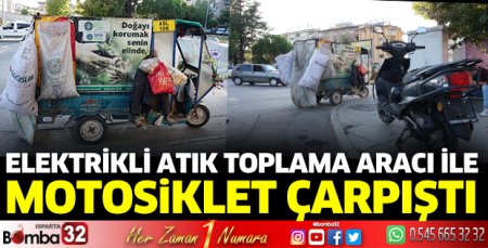 Isparta'da kaza 1 yaralı