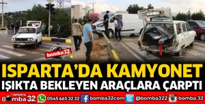 ISPARTA'DA KAZA 3 YARALI 