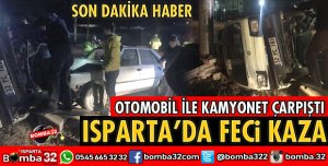 ISPARTA'DA KAZA 3 YARALI