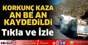 Isparta'da kaza an be an kaydedildi