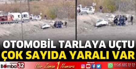 Isparta'da kaza: Çok sayıda yaralı var