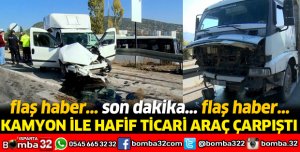 ISPARTA'DA KAZADA 1 YARALI