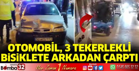 Isparta'da kazada 1 yaralı