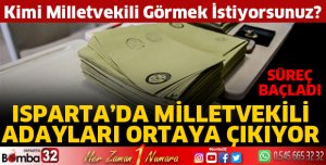 Isparta'da kimi milletvekili görmek istersiniz?