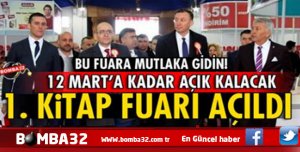 ISPARTA'DA KİTAP FUARI AÇILDI