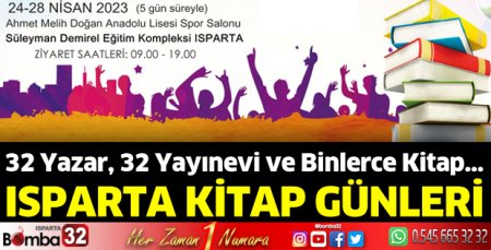 Isparta'da Kitap Günleri