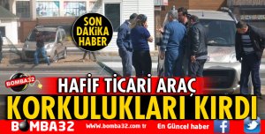 ISPARTA'DA KONTROLDEN ÇIKAN ARAÇ KORKULUKLARI KIRDI