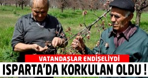 Isparta'da Korkulan oldu!