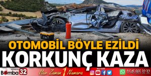 Isparta'da korkunç kaza