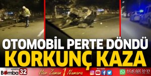 Isparta'da korkunç kaza