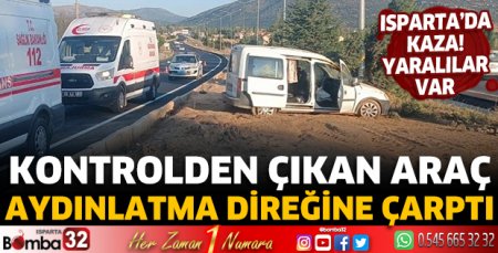 Isparta'da korkunç kaza! Çok sayıda yaralı var
