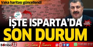 Isparta'da koronavirüste son durum