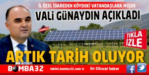 ISPARTA'DA KÖYLERE MÜJDE ARTIK  TARİH OLUYOR