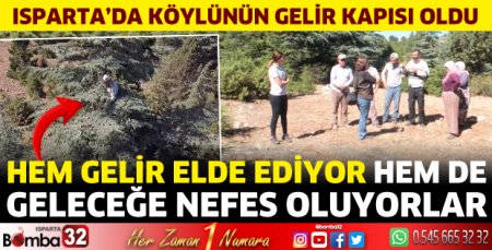 Isparta'da köylünün gelir kapısı oldu
