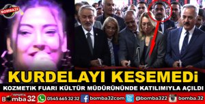 ISPARTADA KOZMETİK FUARI AÇILDI