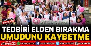 ISPARTA'DA MEME KANSERİNE FARKINDALIK ETKİNLİĞİ
