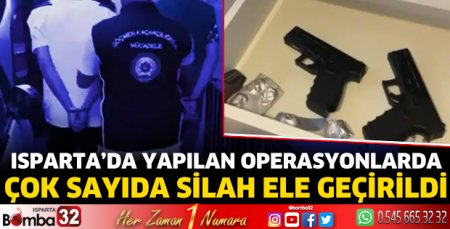 Isparta'da Mercek-21 operasyonları