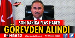 ISPARTA'DA O MÜDÜR GÖREVDEN ALINDI
