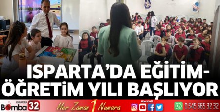 Isparta'da öğrenciler ders başı yapacak