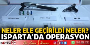 Isparta'da operasyon