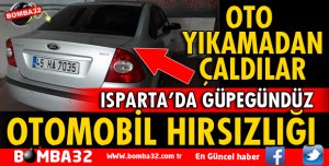 ISPARTA'DA OTOMOBİL HIRSIZLIĞI