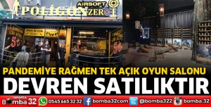 ISPARTA'DA OYUN SALONU DEVREN SATILIKTIR