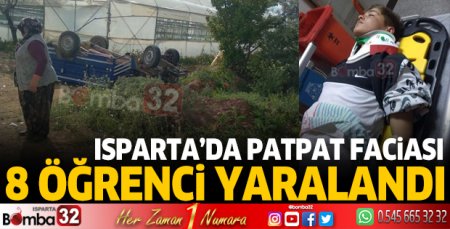 Isparta'da patpat faciası