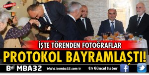 ISPARTA'DA PROTOKOL BAYRAMLAŞTI