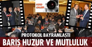 Isparta'da Protokol Bayramlaştı