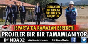 ISPARTA'DA RAMAZAN BEREKETİ! GÜNAYDIN BİR ORADA BİR BURADA