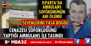 ISPARTA'DA SAĞLIK CAMİASI YASTA!
