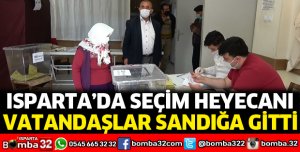 Isparta'da seçim heyecanı