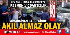 ISPARTA'DA ŞEHRİN GÖBEGİNDE AKIL ALMAZ OLAY !
