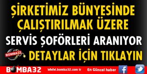 ISPARTA'DA SERVİS ŞOFÖRLERİ ARANMAKTADIR