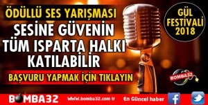 ISPARTA'DA SES YARIŞMASI DÜZENLENECEK